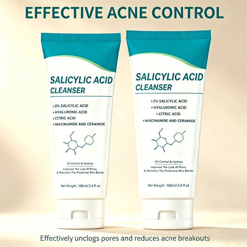 Sữa rửa mặt Axit Salicylic MEIDAILE 100ml kiểm soát dầu, ngừa mụn hiệu quả