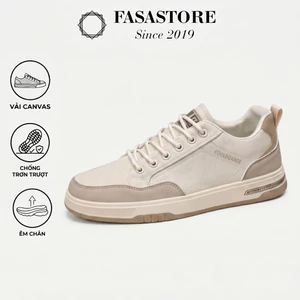 Giày Nam FASASTORE – Sneaker Cổ Thấp Mẫu Mới 2026, Đế Cao Su Êm Ái, Phong Cách Hàn Quốc