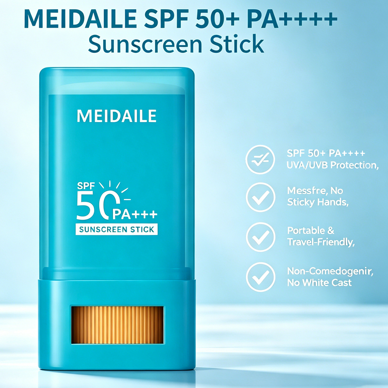 Thỏi chống nắng MEIDAILE SPF50+ không nhờn dính, không vết trắng, phù hợp mọi loại da