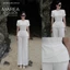 MINELEGÁNCE | SET ÁO LY CHÉO & QUẦN ỐNG ĐỨNG CÔNG SỞ, SANG TRỌNG - MIN117