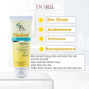 Kem Chống Nắng Da Mặt Fixderma Shadow SPF 30+ (75g)