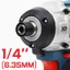 Chuyên Vít Bossun BS-CV380NCP Lực Siết 380N, mũi khoan tường đa năng 8mm đuôi gài, khoan bê tông, tường, nhựa, gỗ, gạch