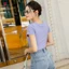 Áo thun ngắn tay nữ MELINFA có đệm mút 3D thoáng khí định hình nâng đỡ, Áo Bratop nữ mã VAA0624
