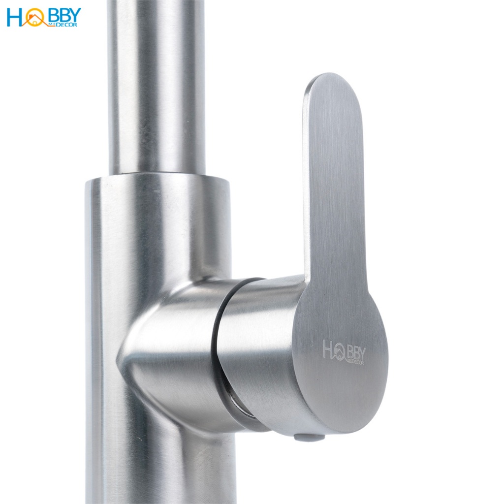 Vòi rửa chén bát nóng lạnh inox 304 cao cấp Hobby home decor RCDV