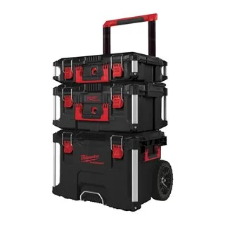 Thùng đựng đồ nghề có bánh xe Milwaukee 4932-4640-78 & 4932-4640-79 ( Black Edition ) Chính Hãng