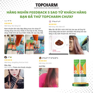 [DƯỠNG NHIỀU] Thuốc Nhuộm Tóc NÂU TRÀ ĐEN, NÂU ĐỎ, NÂU TÂY phủ tóc bạc cứng, không cần tẩy, tặng đủ dụng cụ nhuộm