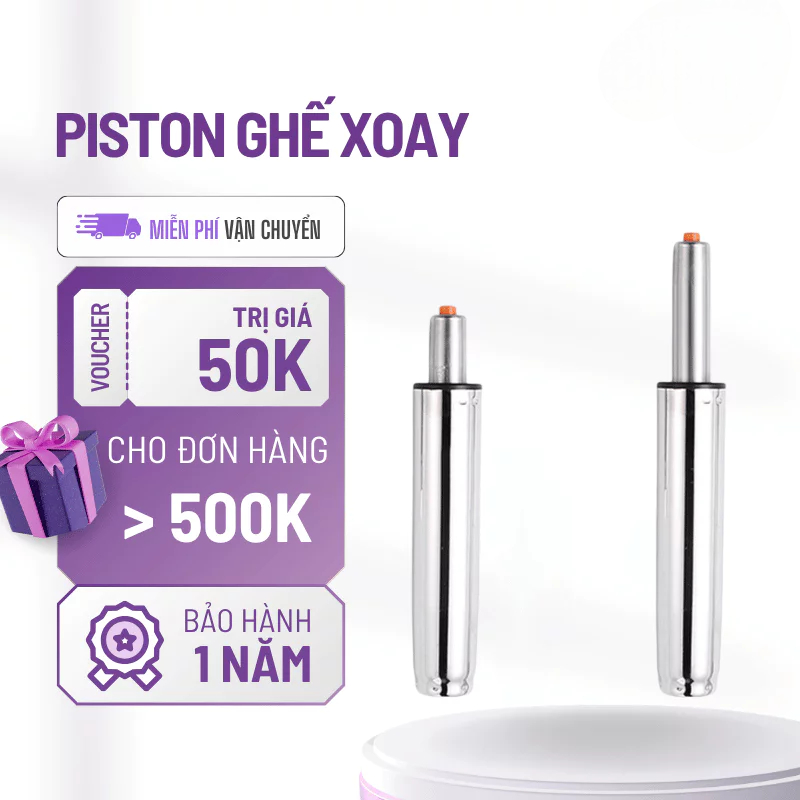 [FURNI HOME] Piston ghế/ Ben hơi ghế xoay văn phòng D100 D120 D160 INOX KHÔNG GỈ, Piston hàng loại 1 chất lượng cao