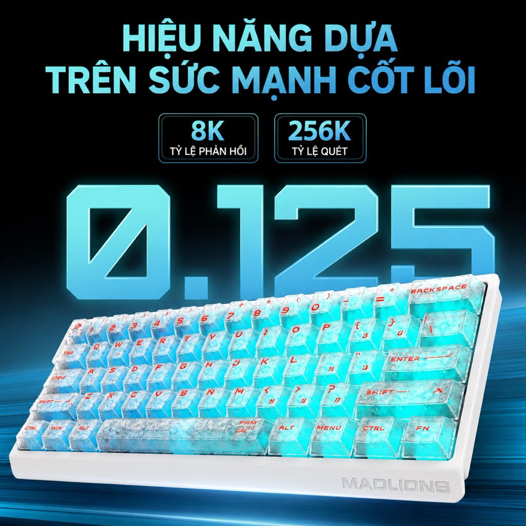 🔥 BÀN PHÍM CƠ TỪ TÍNH MADLIONS MAD60 MAD68 V2 – 8KHz | RT 0.001mm | HALL EFFECT MAGNETIC KEYBOARD | BigBuy360 - bigbuy360.vn
