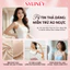 Áo Hai Dây Thông Minh Có Đệm Ngực SYLINEY Chất Cotton Lụa Mát Co Giãn, Nâng Vòng 1 - 2ST