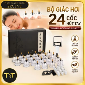 BỘ GIÁC CAO CẤP 24 CỐC HÚT TAY GÚP LƯU THÔNG KHÍ HUYẾT