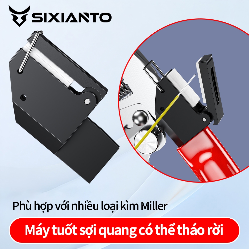 Kẹp Giấy Lau Sợi Quang Gắn Kìm Miller Dụng Cụ Hỗ Trợ Hàn Nối FTTH
