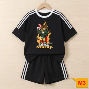 SET BỘ THUN THỂ THAO UNISEX "STURDY BEAR" HYPEBEAST – THIẾT KẾ THỜI TRANG THEO GU RIÊNG CỦA BẠN!