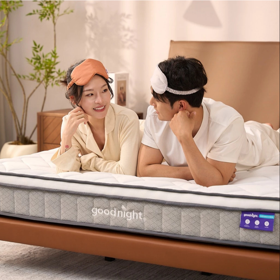 Nệm Lò Xo Vua Nệm Goodnight Sleep Wave Hybrid 20cm - Nệm Khách Sạn