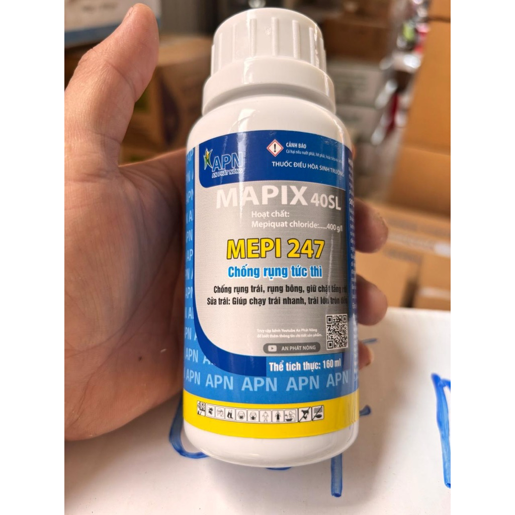 Mepi 247 An Phát Nông - mapix 40SL- Chống rụng tức thì, chống rụng trái ,bông, chặt tầng rời, sửa trái, chạy trái nhanh