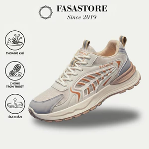 Giày Thể Thao Nam FASASTORE Thoáng Khí Êm Chân Chống Trơn Đi Học Đi Làm Đi Chơi Dạo Phố