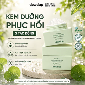 Kem Dưỡng Cicatea Cấp Ẩm & Làm Dịu Cho Da Dầu Mụn Cicatea Moisture Layering Capsule Cream 50g