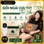 Gối Ngải Cứu TVT Có Nhiệt Màu Nâu, Gối Chườm Nóng Cổ Vai Gáy 10 Mức Nhiệt 4 Mức Hẹn Giờ