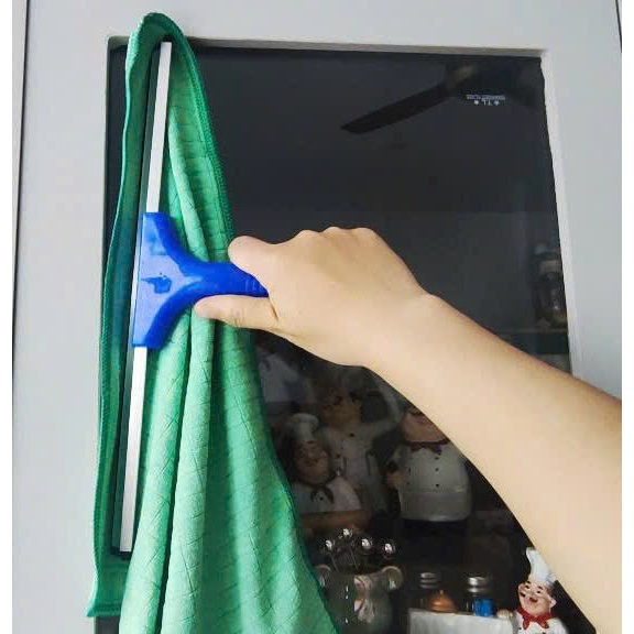 [HỎA TỐC] (KHÔNG CÁN) Cây Gạt Nước Kính Bản To 45cm Chuyên Dụng Lưỡi Cao Su, Gạt Bóng Kính Homeinno