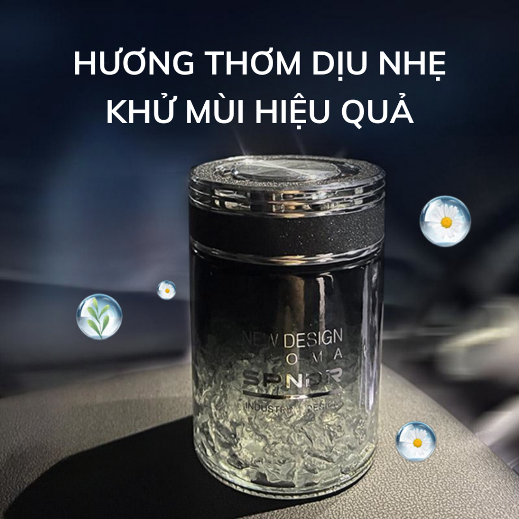 Sáp Thơm Xe Ô Tô VaromaS Giúp Khử Mùi Xe, Lưu Hương Bền Lâu Phù Hợp Mọi Loại Xe ST01