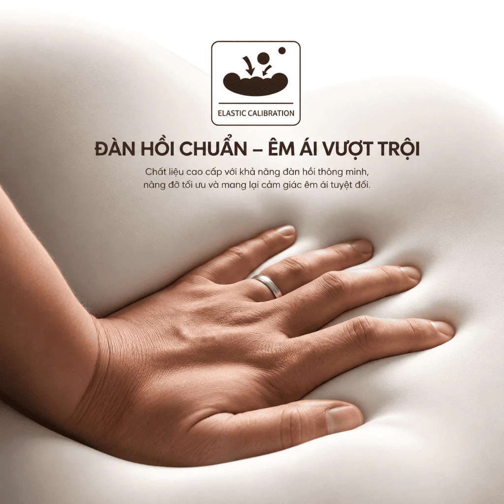 Gối Đầu Tựa Lưng Lõi Cao Su Non, Vải Co Dãn Thoáng Khí, Lái Xe Thỏa Mái, Thư Giãn Cổ Vai Gáy N198car