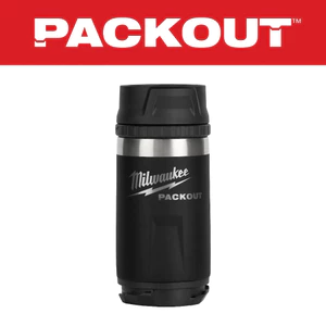 Bình giữ nhiệt Packout đen Milwaukee 12OZ 48-22-8391BX