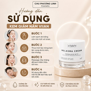 Kem Đêm, Cải Thiện Độ Sáng Da VIIAN 50g | Dưỡng Ẩm, Cân Bằng Da, Hỗ Trợ Da Căng Mịn MP0419