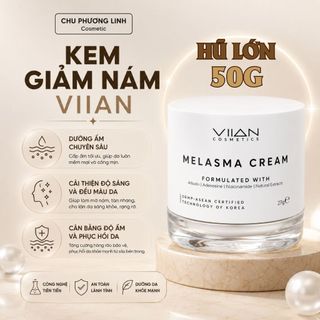 Kem Đêm, Cải Thiện Độ Sáng Da VIIAN 50g | Dưỡng Ẩm, Cân Bằng Da, Hỗ Trợ Da Căng Mịn MP0419
