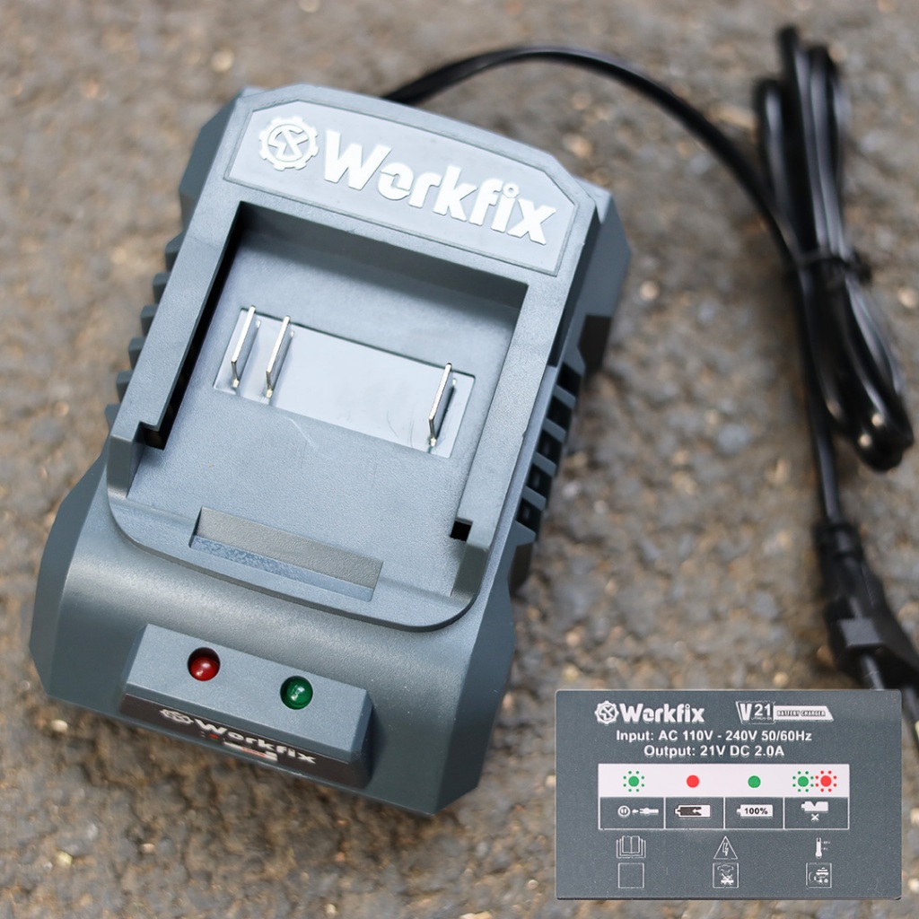 Máy phun sơn pin WORKFIX WF-SPS800X, 2 Kiểu phun, Bình 800ml - 650ml/phút
