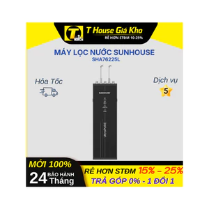 Máy Lọc Nước Nóng Nguội Lạnh Sunhouse ULTRAPURE SHA76225L Bền Bỉ BH 24 Tháng