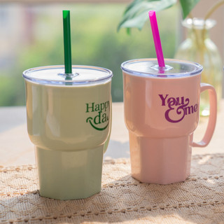 Ly giữ nhiệt True Love có quai 550ml Tân Lập Thành Sản phẩm chất lượng nhà nhà thịnh vượng, nhựa PP