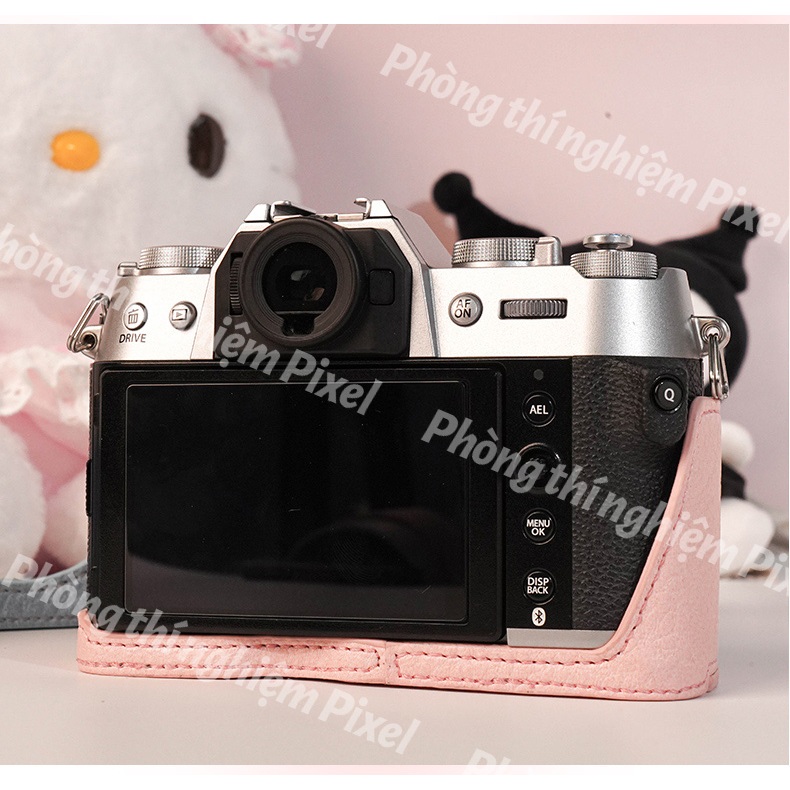 Ốp da PU Bảo Vệ Vỏ lưng da giả cho máy ảnh Fuji XT10 XT20 XT30 XT30II XT30III XS10 XS20 X100VI XT5 XT50