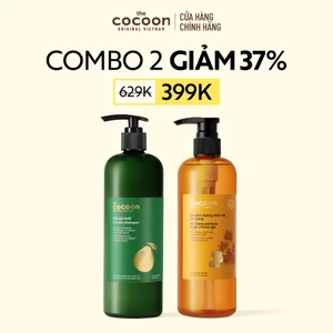 Combo Dầu gội bưởi 500ml & Gel tắm đường thốt nốt An Giang 500ml