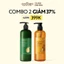 Combo Dầu gội bưởi 500ml & Gel tắm đường thốt nốt An Giang 500ml