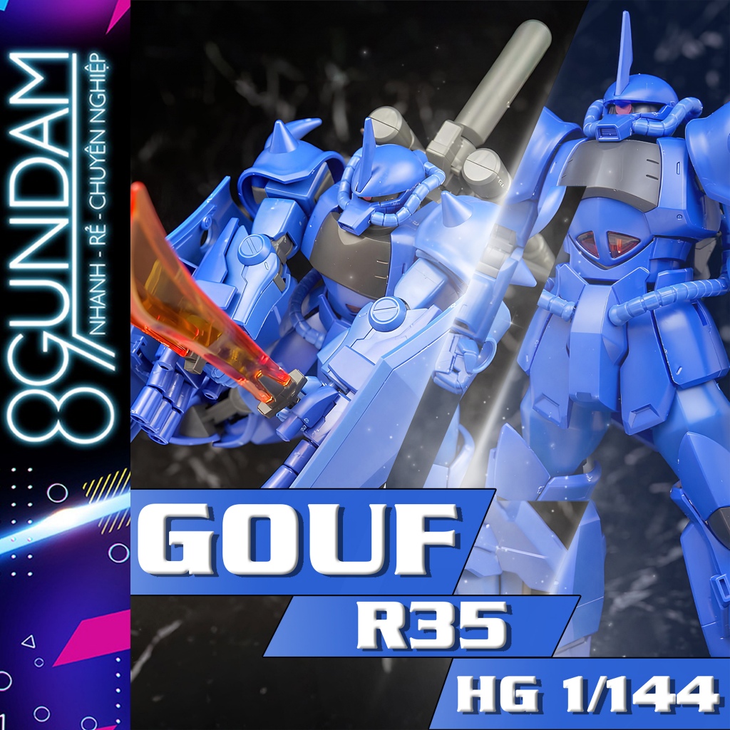 [CÓ SẴN] Mô Hình Lắp Ráp HG Gouf Fighter R35 | Shopee Việt Nam
