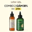 Combo 1 Nước dưỡng tóc tinh dầu bưởi Cocoon 140ml + 1 Sa-chi Serum phục hồi tóc Cocoon 70ml