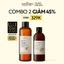 Combo Nước tẩy trang bí đao 500ml & Gel rửa mặt bí đao 310ml Cocoon