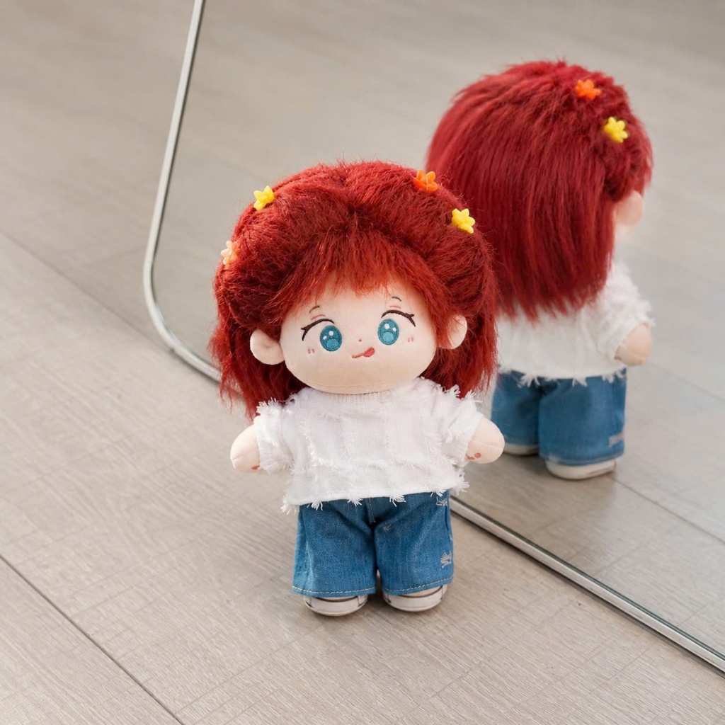 Gấu bông búp bê, outfit búp bê 20cm, đồ cho búp bê, quần áo đồ chơi búp bê cho trẻ em, trang phục búp bê bông