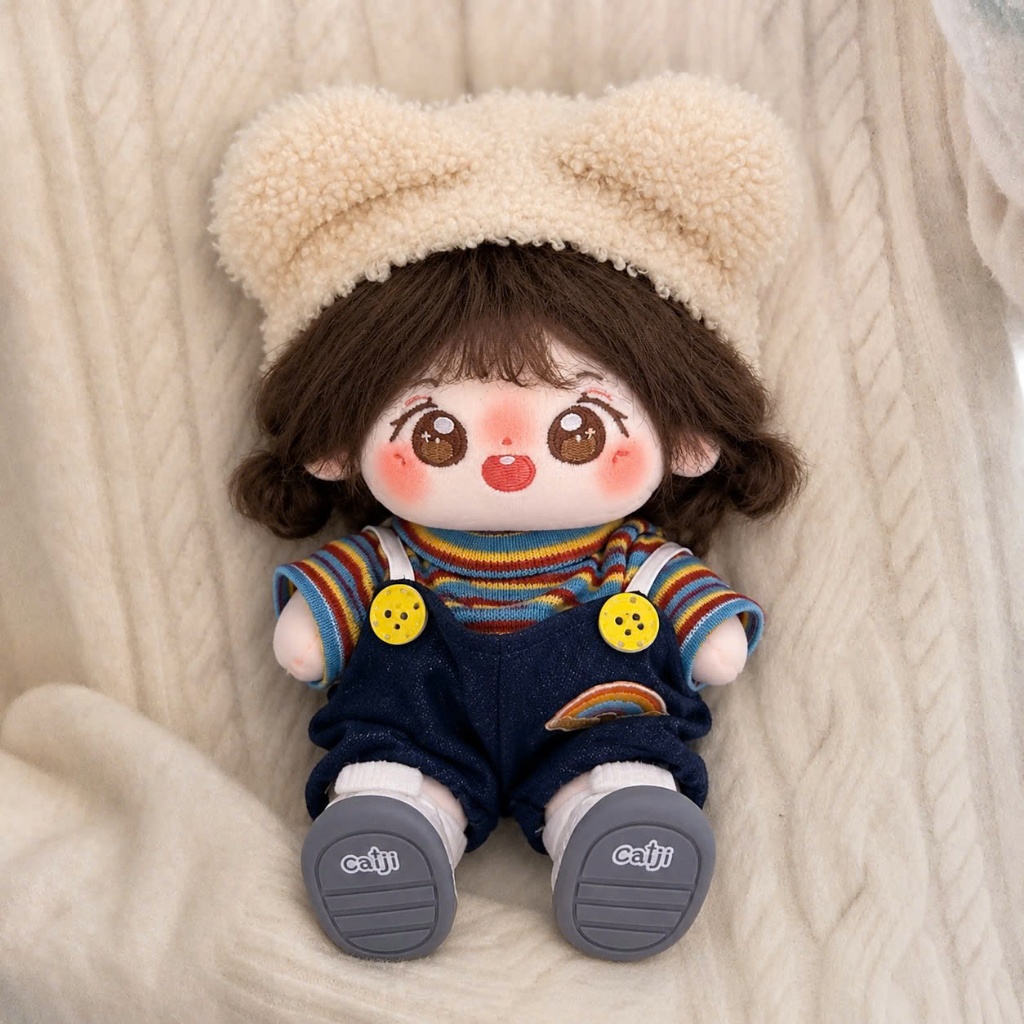 Gấu bông búp bê, outfit búp bê 20cm, đồ cho búp bê, quần áo đồ chơi búp bê cho trẻ em, trang phục búp bê bông