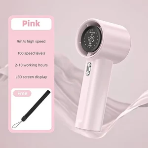 Quạt cầm tay S001 sạc ngoài trời qua USB, quạt cầm tay tốc độ cao, phổ biến với thời lượng pin dài.