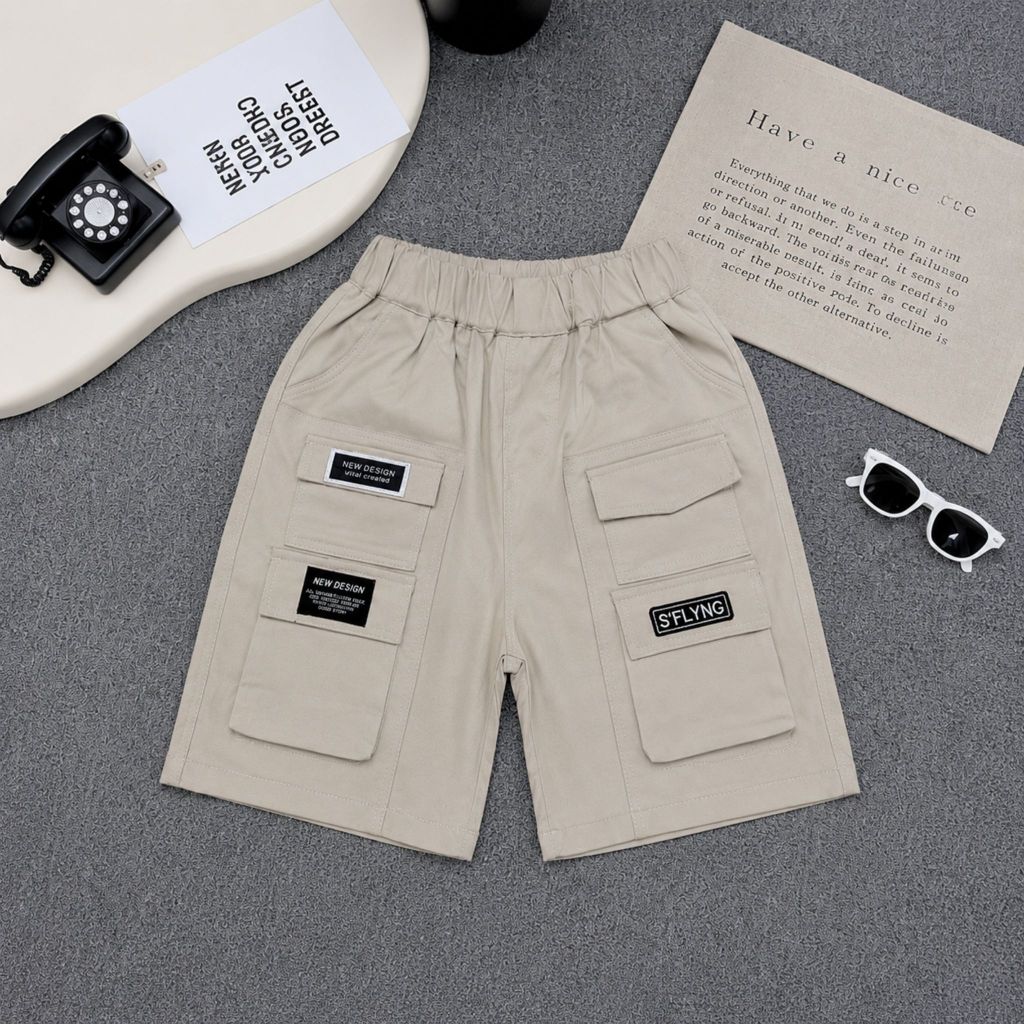 QUẦN KAKI NGỐ TÚI HỘP (FLYING) cho bé trai từ 17-60kg, chất Kaki dày dặn, túi hộp phong cách năng động