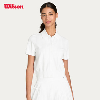 Wilson Women Shrunken Essex Polo Áo Polo Thể Thao Nữ WE00033W001001