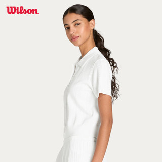 Wilson Women Shrunken Essex Polo Áo Polo Thể Thao Nữ WE00033W001001