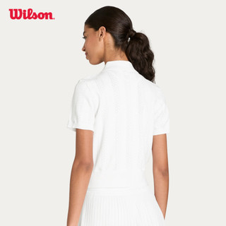 Wilson Women Shrunken Essex Polo Áo Polo Thể Thao Nữ WE00033W001001