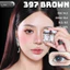 Lens mắt FC-397 Brown màu nâu hồng tự nhiên, có viền, size vừa - thương hiệu LUNA EYES