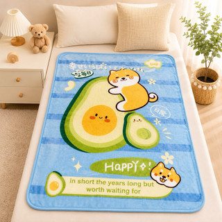Mền Tuyết Em Bé Aniva Bedding 100x140cm Mềm Mịn Giữ Ấm Chăn Cho Bé 0-6 Tuổi Giặt Máy Không Xù Chính Hãng
