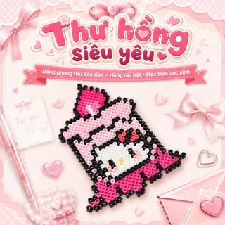 【Hạt Perler 2.6mm】Bộ đồ chơi thủ công DIY cho bé, hạt xếp hình mini kèm full phụ kiện và hộp đựng