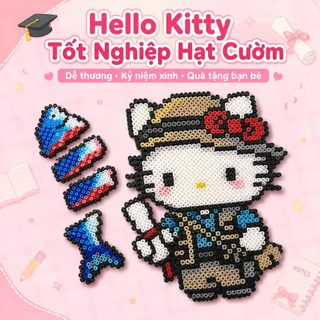 【Combo Đầy Đủ Cho Bé】Bộ hạt xếp hình 2.6mm DIY, 14.000 hạt Perler beads kèm bàn ủi và khuôn ghép