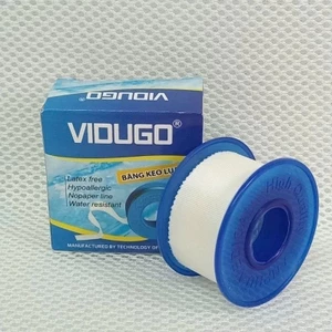 VIDUGO băng keo lụa y tế 2.5cm/400cm (Bảng lớn)