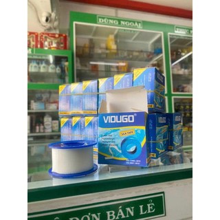 VIDUGO băng keo lụa y tế 2.5cm/400cm (Bảng lớn)