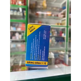 VIDUGO băng keo lụa y tế 2.5cm/400cm (Bảng lớn)